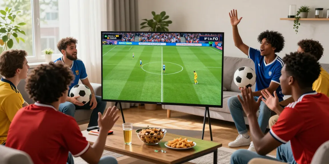 Football fans engaged in an exciting viewing experience of xoilactv football live stream.