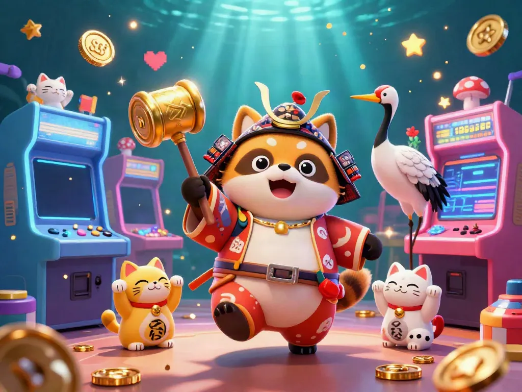Celebrate luck and fun with the vibrant 88i casino scene featuring cheerful characters and captivating game elements.