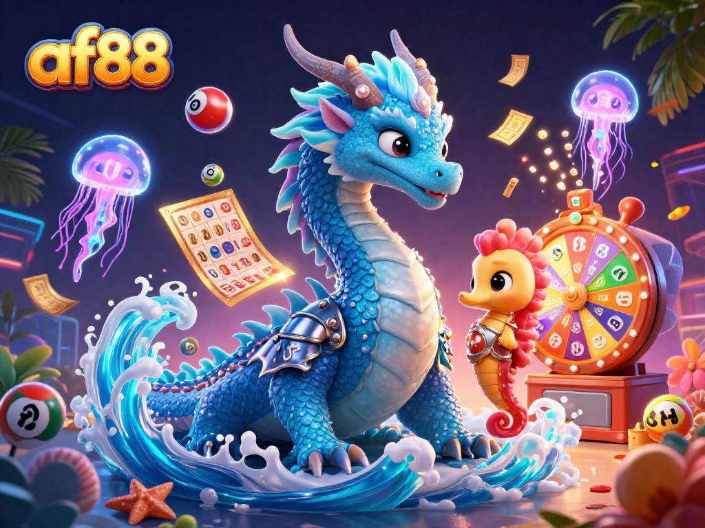 Experience thrilling gameplay at af88 with vibrant casino elements and engaging characters.
