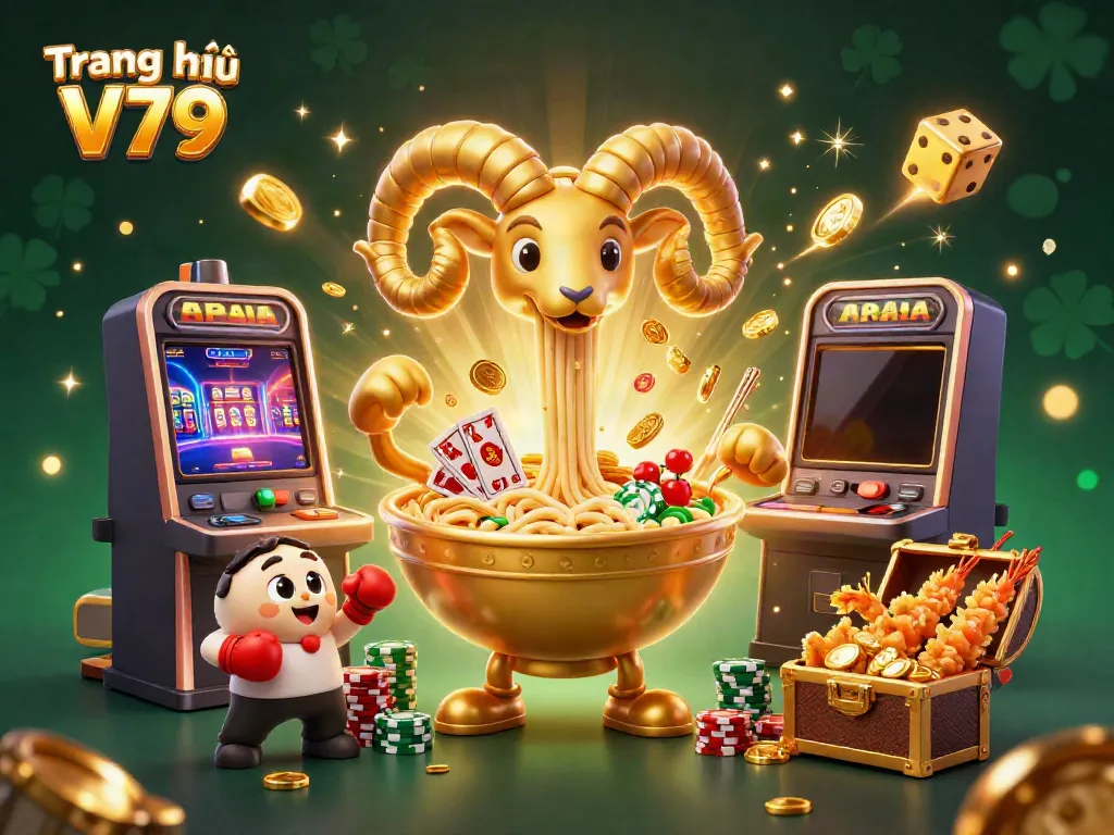 Experience excitement at Trang chủ V79 with vibrant 3D characters and dynamic casino themes.